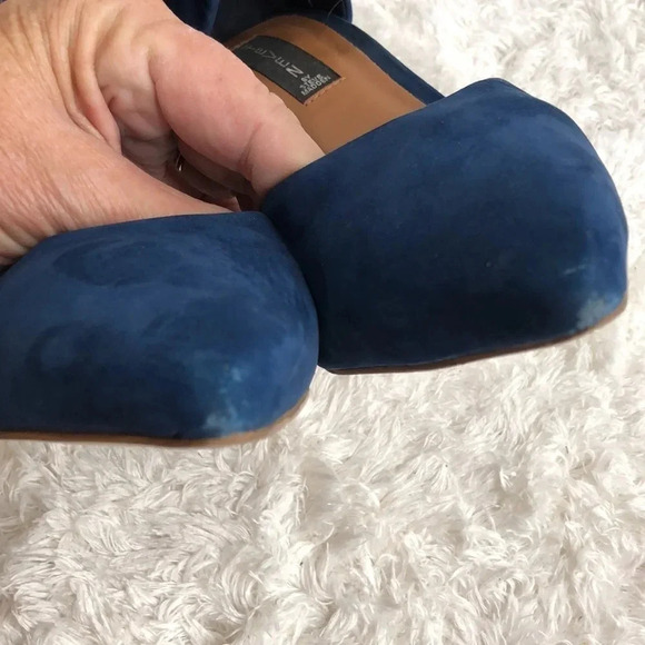 STEVEN By Steve Madden Blue Suede Shoes - Picture 5 of 8